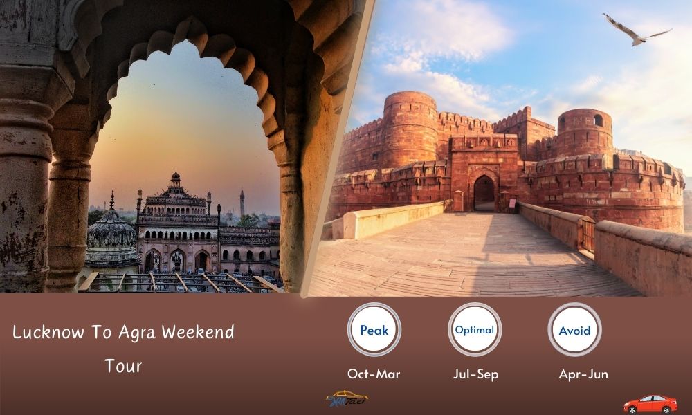 Lucknow To Agra Weekend Tour